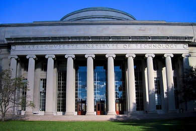 MIT's Killian Court is home to everything from picnics for first years to Commencement.