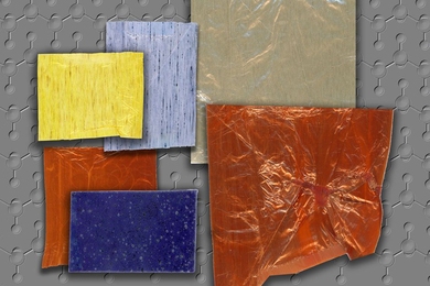 The visual and thermal properties of polyethylene can be tweaked to produce colorful films with a wide range of heat-radiating capabilities.