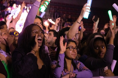 MIT students celebrate SpringFEST 2019.
