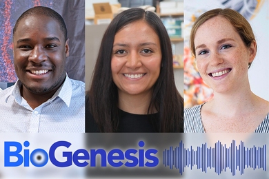 The MIT Department of Biology and Whitehead Institute are collaborating to produce a podcast, BioGenesis, featuring graduate students and their origin stories.