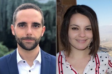 Guillermo Toral (left) and Tugba Bozcaga