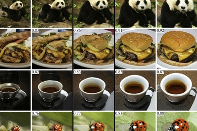 In a study using machine-generated art to understand what makes a picture memorable, researchers found that the images people remembered best had bright colors, simple backgrounds, and subjects centered prominently in the frame. 