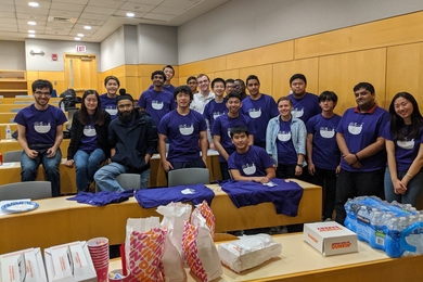 Organizers of the inaugural MIT Science Bowl Invitational held Nov. 16