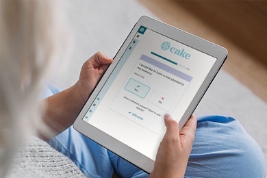Cake's end of life planning service breaks down what can be an overwhelming process into a series of simple questions to help people make decisions around health care treatments, funeral arrangements, estate planning, and how they want to be remembered after they’re gone.