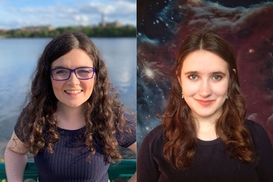 Lyndie Mitchell Zollinger (left) and Charlotte Minsky have been named 2020 Gates Cambridge Scholars.