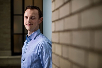 MIT senior Jakub Chudik became interested in medical technology, especially related to cancer, after his younger brother, who was a toddler at the time, was diagnosed with cancer during Chudik’s first year of high school.