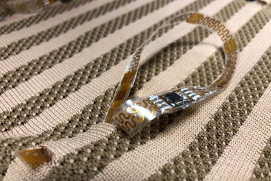 “We can have any commercially available electronic parts embedded within the textiles that we wear every day, creating conformable garments,” says Canan Dagdeviren, the LG Electronics Career Development Assistant Professor of Media Arts and Sciences at MIT.