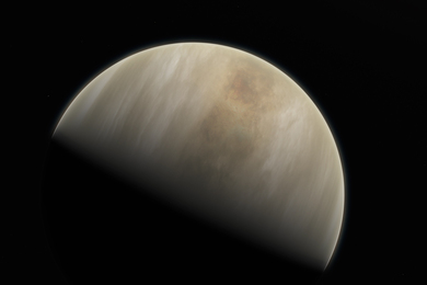 artistic impression of Venus
