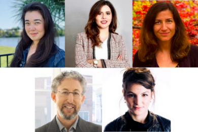 Five portrait photos of MIT alumni Leader’s Journey organizing team