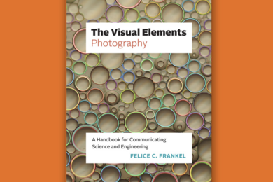 The cover of Frankel's new book, with the title, "The Visual Elements: Photography," against a background of multicolored circles