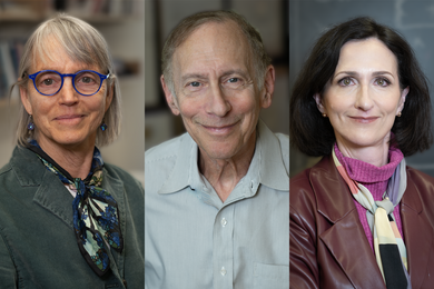 Side-by-side headshots of Nancy Kanwisher, Robert Langer, and Sara Seager 