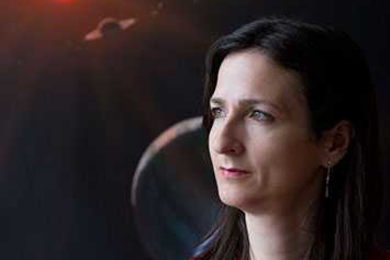 Portrait headshot of Sara Seager