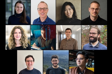 Photos of eleven men and women arranged in three rows